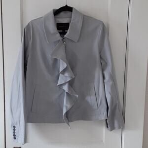 Banana Republic Ruffle Front Jacket